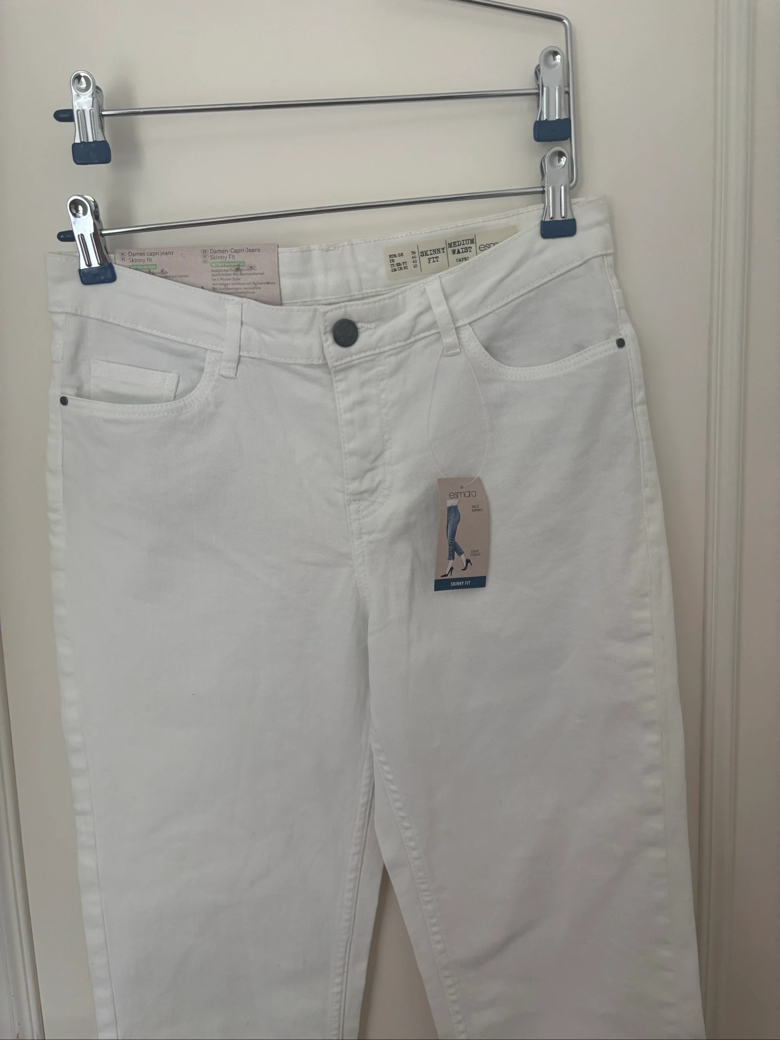 177/ Calça curta branca - Esmara - Tamanho 40 – photo 2